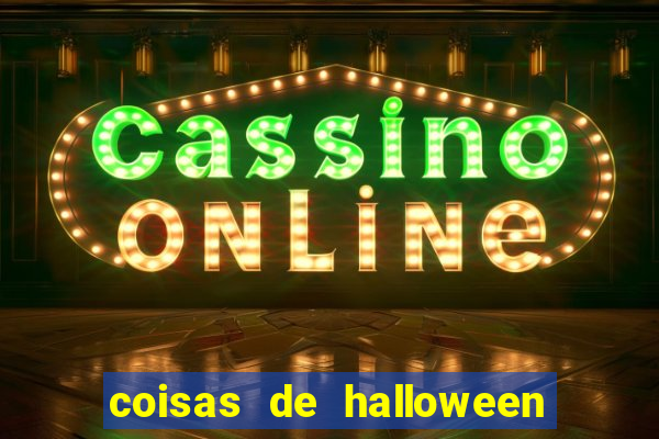 coisas de halloween com f